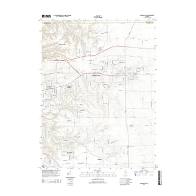 2015 Map of Washington, 2015 Print