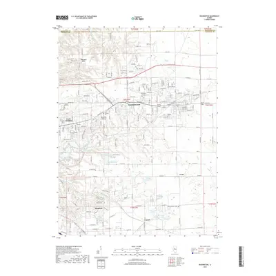 2018 Map of Washington, 2018 Print