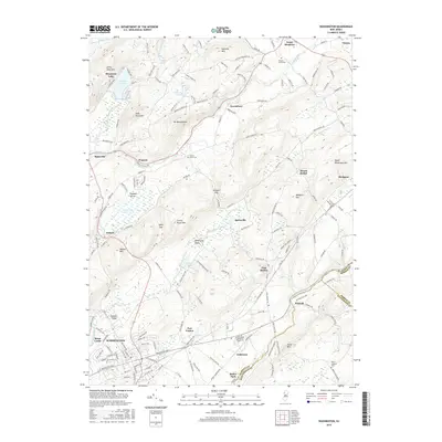 2016 Map of Washington, 2016 Print