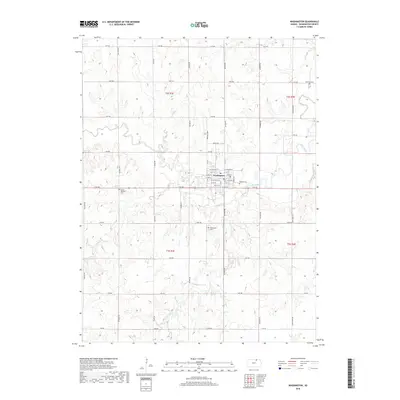 2018 Map of Washington, 2018 Print