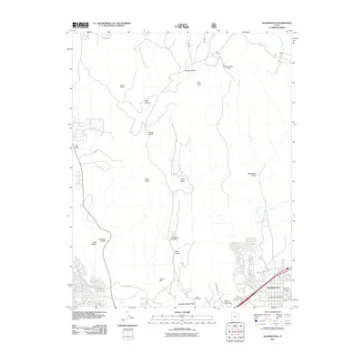 2011 Map of Washington, 2011 Print