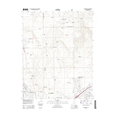 2014 Map of Washington, 2014 Print