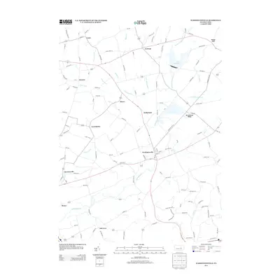2013 Map of Washingtonville, 2013 Print