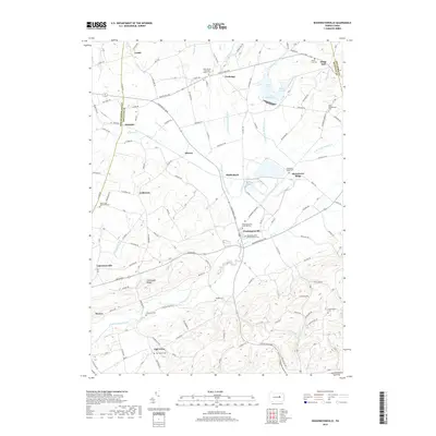 2019 Map of Washingtonville, 2019 Print