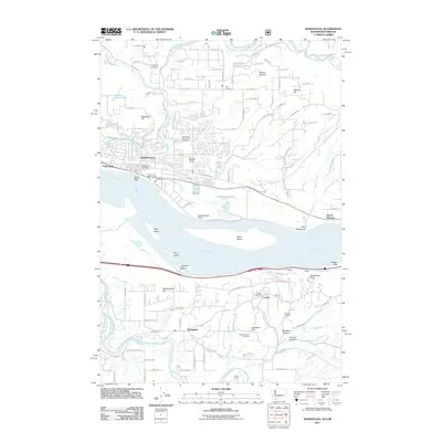 2011 Map of Washougal, 2011 Print