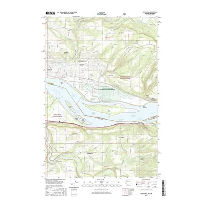 2017 Map of Washougal, 2017 Print