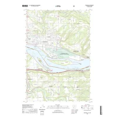 2020 Map of Washougal, 2020 Print