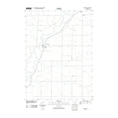 2010 Map of Washta, 2010 Print