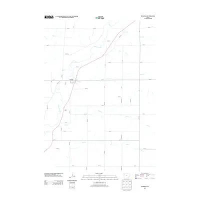 2013 Map of Washta, 2013 Print