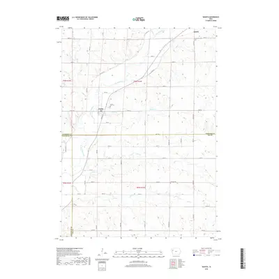 2018 Map of Washta, 2018 Print