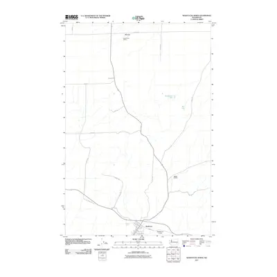 2011 Map of Washtucna North, 2011 Print