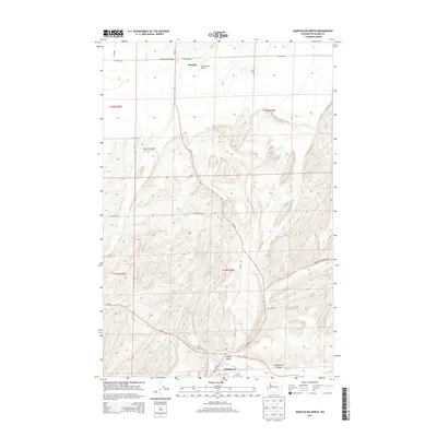 2013 Map of Washtucna North, 2013 Print