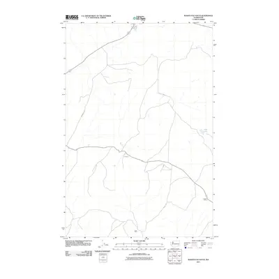 2011 Map of Washtucna South, 2011 Print