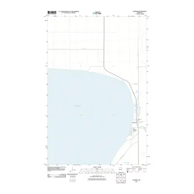 2010 Map of Waskish, 2010 Print