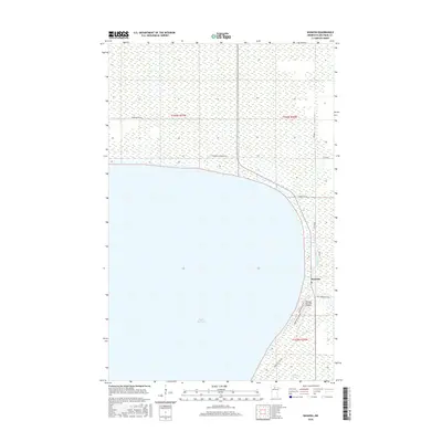 2016 Map of Waskish, 2016 Print