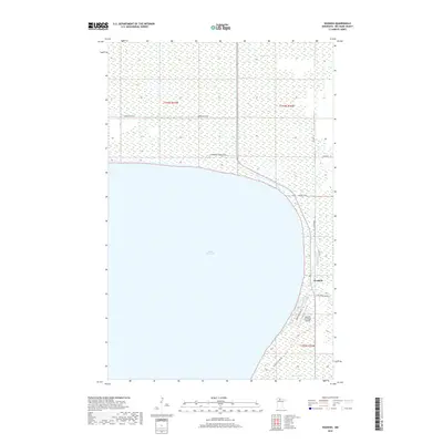 2019 Map of Waskish, 2019 Print
