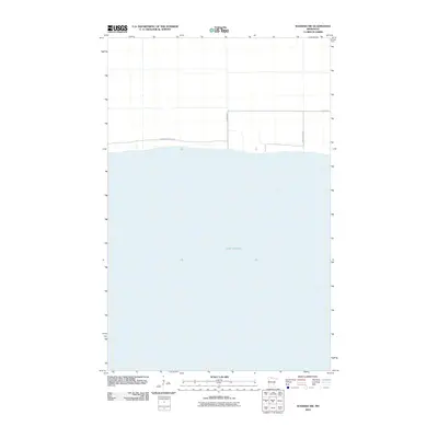 2010 Map of Waskish NW, 2010 Print