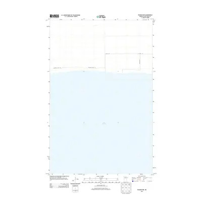 2013 Map of Waskish NW, 2013 Print