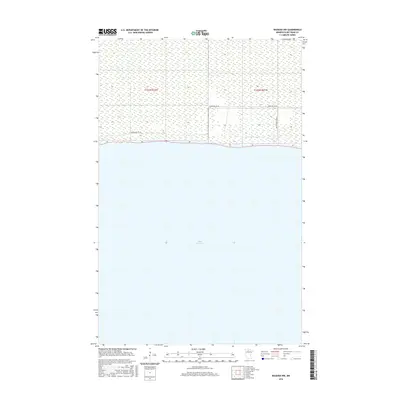 2016 Map of Waskish NW, 2016 Print