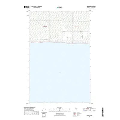 2019 Map of Waskish NW, 2019 Print