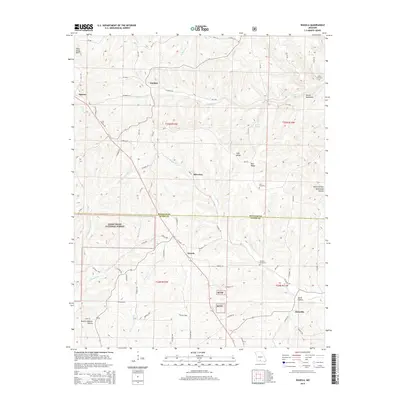 2015 Map of Wasola, 2015 Print