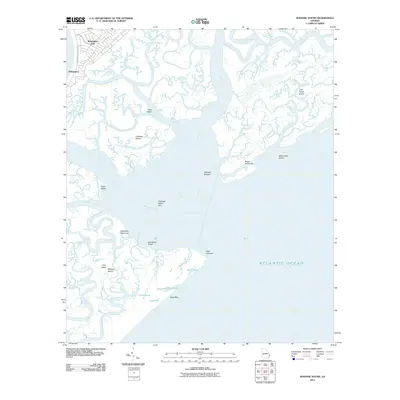 2011 Map of Wassaw Sound, 2011 Print