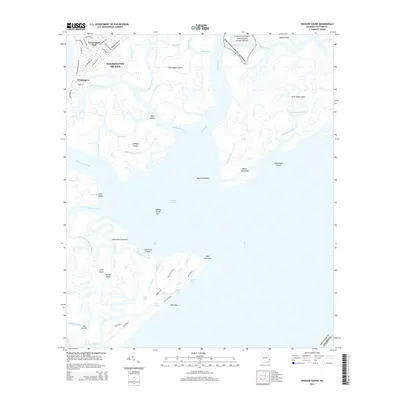 2014 Map of Wassaw Sound, 2014 Print