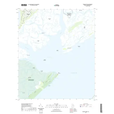 2020 Map of Wassaw Sound, 2020 Print