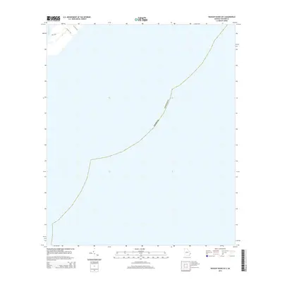 2014 Map of Wassaw Sound OE S, 2014 Print