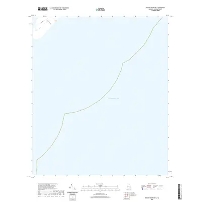 2020 Map of Wassaw Sound OE S, 2020 Print