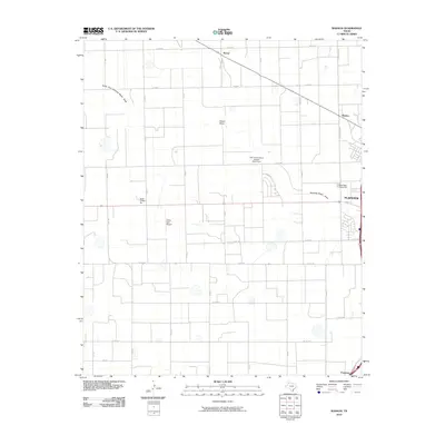 2010 Map of Wasson, 2010 Print