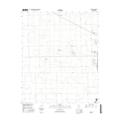 2016 Map of Wasson, 2016 Print