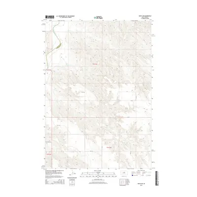 2015 Map of Wasta NE, 2015 Print