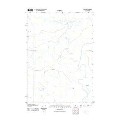2012 Map of Wasta NW, 2012 Print