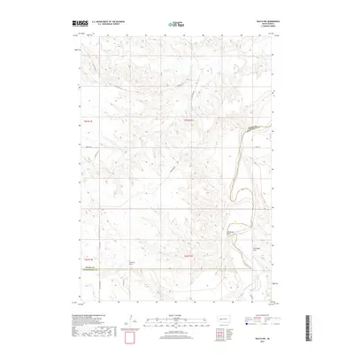 2017 Map of Wasta NW, 2017 Print