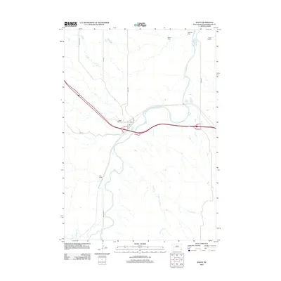 2012 Map of Wasta, 2012 Print