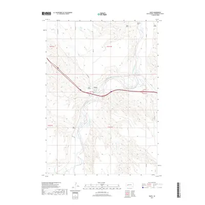 2017 Map of Wasta, 2017 Print