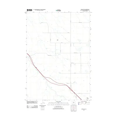 2012 Map of Wasta SE, 2012 Print