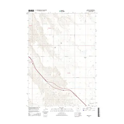 2015 Map of Wasta SE, 2015 Print