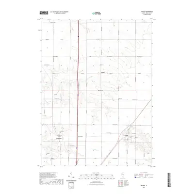 2021 Map of Wataga, 2021 Print