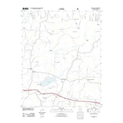 2011 Map of Watalula, 2011 Print