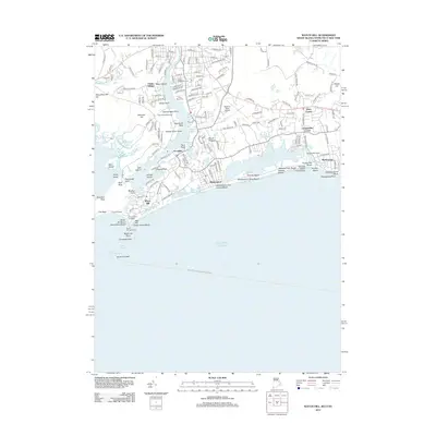 2012 Map of Watch Hill, 2012 Print