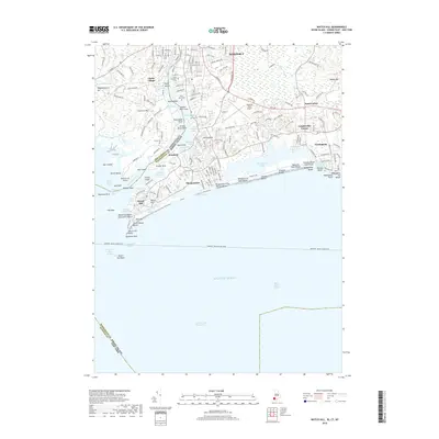 2018 Map of Watch Hill, 2018 Print