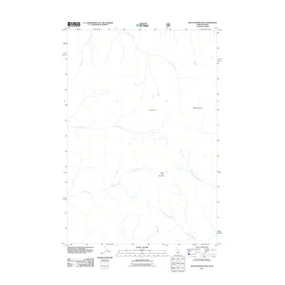 2011 Map of Watchtower Peak, 2011 Print