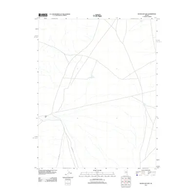 2012 Map of Water Gap East, 2012 Print