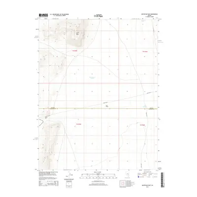 2014 Map of Water Gap East, 2014 Print