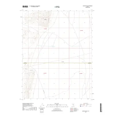2018 Map of Water Gap East, 2018 Print