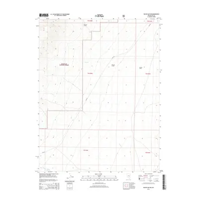 2014 Map of Water Gap NW, 2014 Print