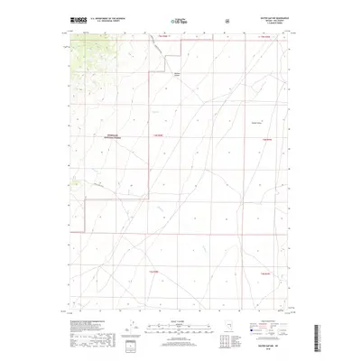 2018 Map of Water Gap NW, 2018 Print