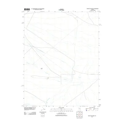 2012 Map of Water Gap West, 2012 Print